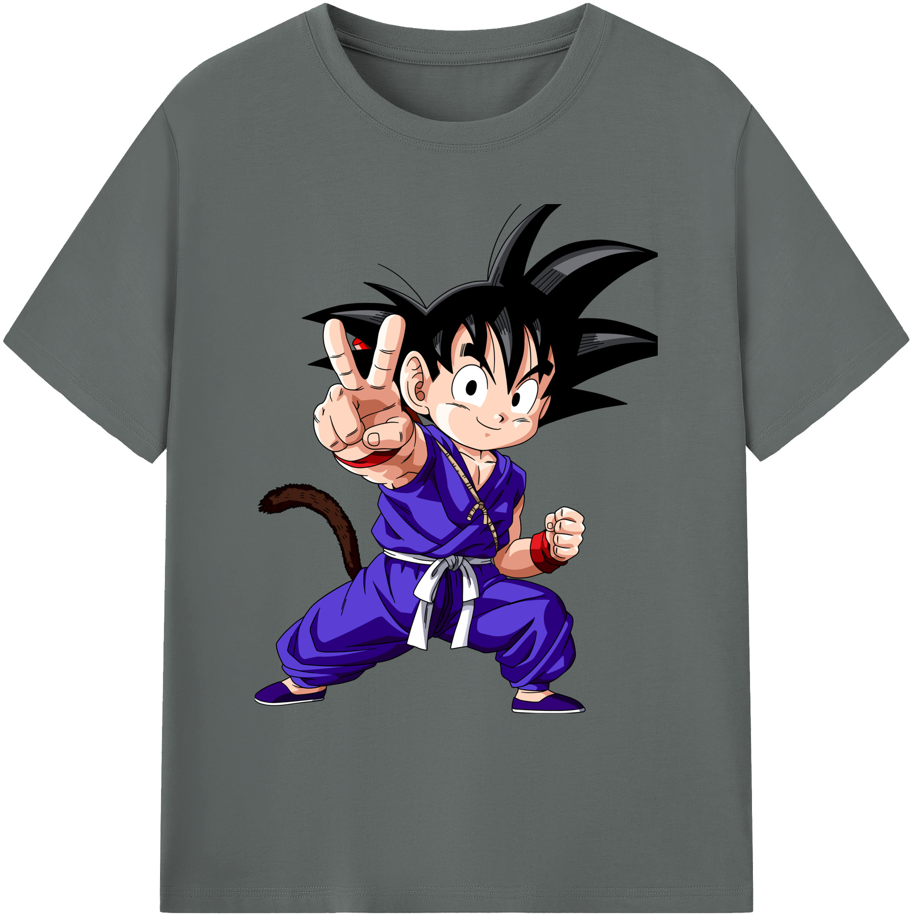（画像用） ドラゴンボール 孫悟空（そん ごくう）Son Goku カカロット DRAGON BALL Kakarotto 綿100％ メンズ半袖Tシャツ｜肌触りやわらか＆通気性